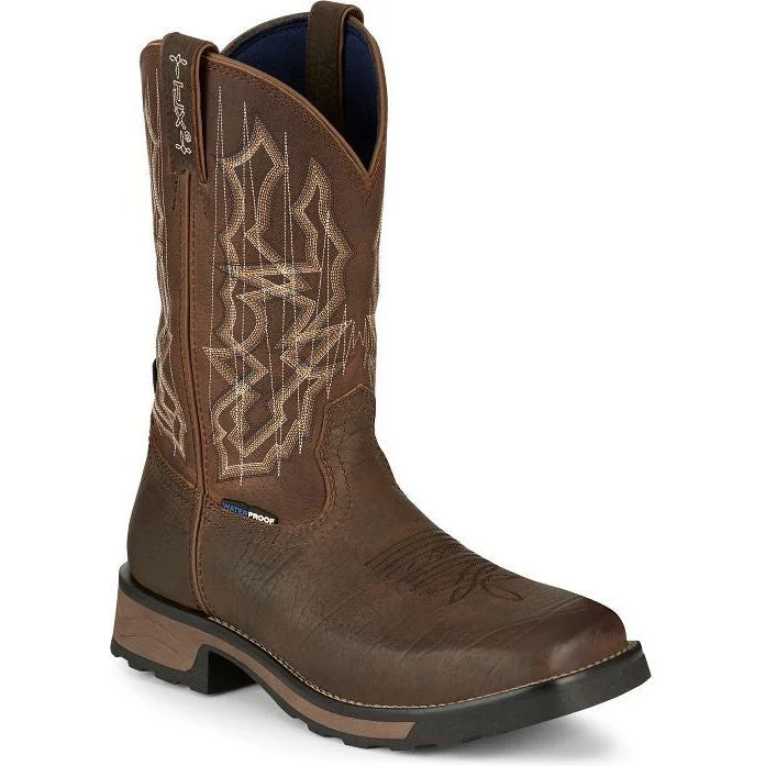 Comfortable Hiking Sandals Tony Lama Men's Anchor 11' Square Toe WP Western Work Boot- Brown- TW3416 Comfortable Hiking Sandals Tony Lama Men's Anchor 11' Square Toe WP Western Work Boot- Brown- TW3416