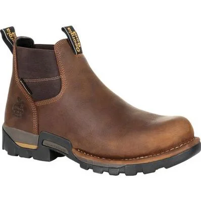 Stylish Casual Footwear Georgia Boot Men's Eagle One Waterproof Chelsea Work Boot