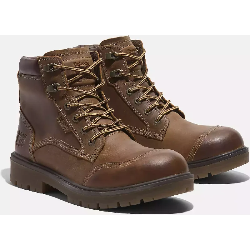 Leather Sandals For Sale Timberland Pro Men's Whitman 6" Soft Toe WP Work Boot -Brown- TB0A678KEM4 Leather Sandals For Sale Timberland Pro Men's Whitman 6" Soft Toe WP Work Boot -Brown- TB0A678KEM4