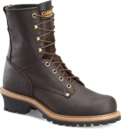Stylish High Heel Sandals Carolina Men's 8" Steel Toe Logger Boot - 1821