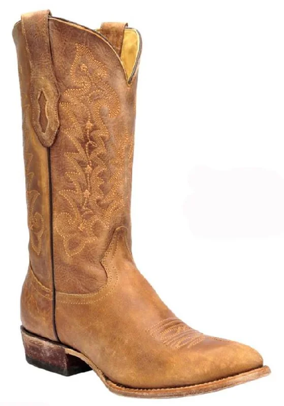 Outdoor Sneakers Collection Corral C3069 CORRAL MEN'S TAN VINTAGE COWHIDE BOOT