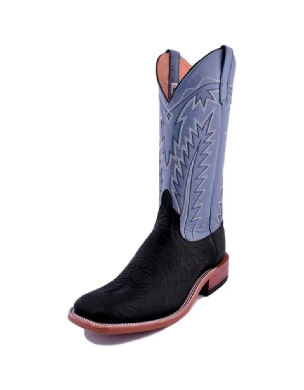 Luxury Hiking Shoes Anderson Bean | Black Oiled Shoulder/Bellflower Boot