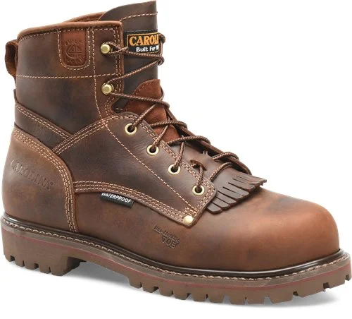 Best Dress Shoes Carolina Men's 6" Waterproof Composite Toe Work Boot -  CA7528