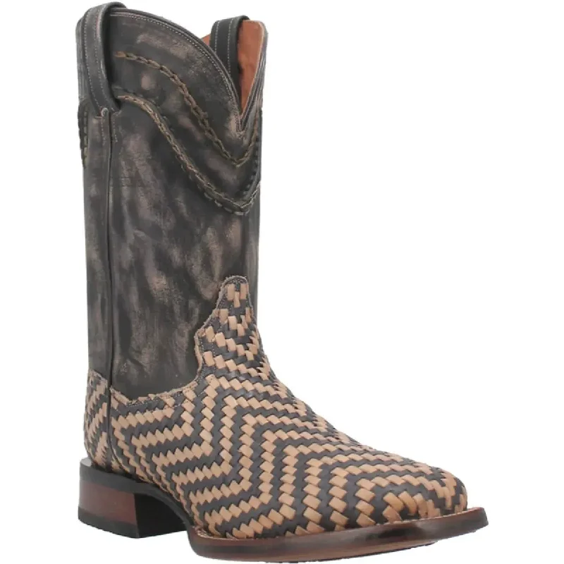 Comfortable Hiking Footwear Dan Post Keaton - Men's Leather Cowboy Boots