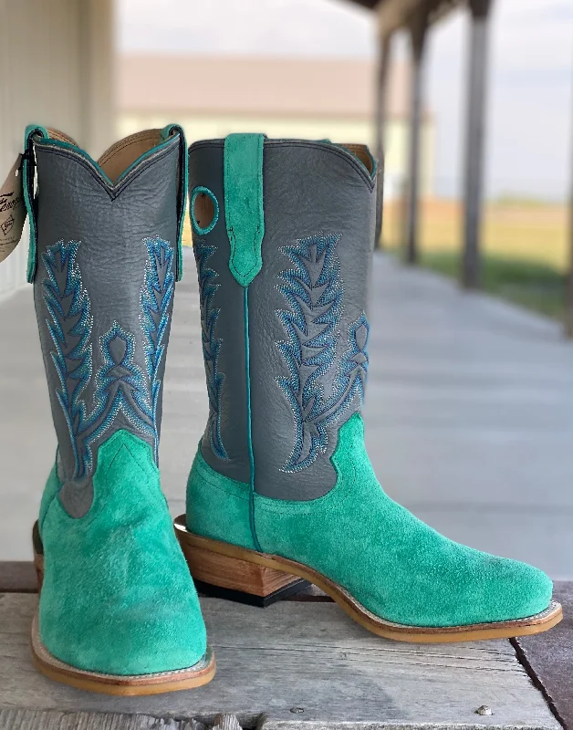 Trendy Sports Footwear Fenoglio Boot Co. | Jade Moto Rough Out Boot