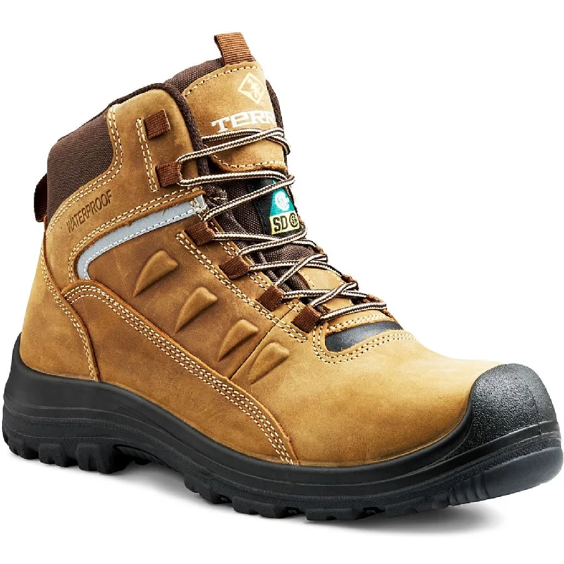 Best Hiking Boots For Winter Terra Men's Findlay 6" Comp Toe WP Safety Work Boot -Brown- R5204B Best Hiking Boots For Winter Terra Men's Findlay 6" Comp Toe WP Safety Work Boot -Brown- R5204B