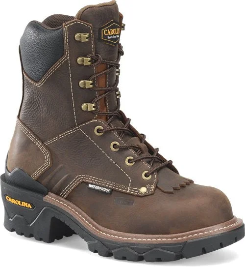 Stylish Running Sneakers Carolina Men's 8" Compacity Waterproof Composite Toe Logger Boot - CA7837 Stylish Running Sneakers Carolina Men's 8" Compacity Waterproof Composite Toe Logger Boot - CA7837