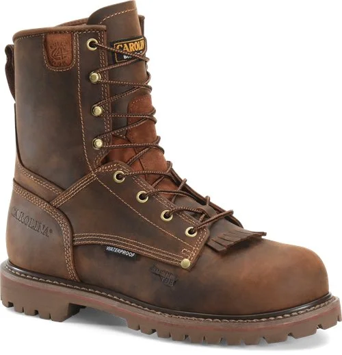 Durable Running Sandals Carolina Men's 8" Waterproof Composite Toe Work Boot - CA8528 Durable Running Sandals Carolina Men's 8" Waterproof Composite Toe Work Boot - CA8528
