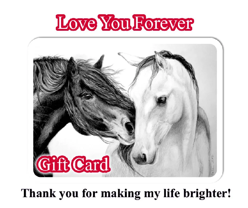 Best Flat Shoes Online Gif Card "LOVE YOU FOREVER"