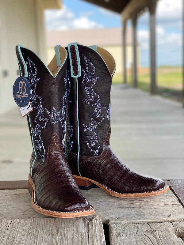 Comfortable Casual Sandals Anderson Bean | Brown Caiman Belly Boot