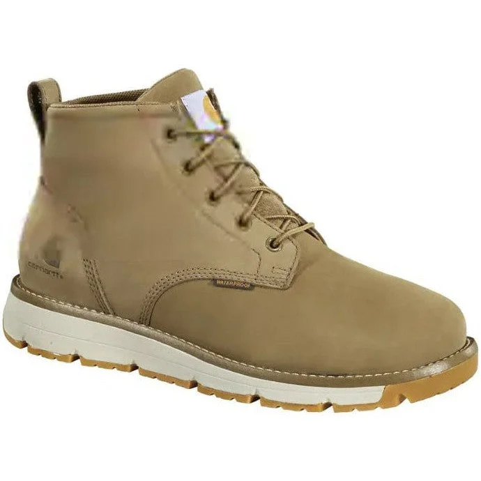 Durable Snow Boots Carhartt Men's Millbrook Soft Toe WP Wedge Work Boot -Khaki- FM5000-M Durable Snow Boots Carhartt Men's Millbrook Soft Toe WP Wedge Work Boot -Khaki- FM5000-M