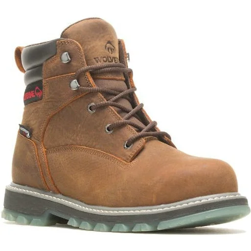 Classic Hiking Boots Wolverine Men's Floorhand Lx 6" Steel Toe WP Work Boot -Brown- W231016 Classic Hiking Boots Wolverine Men's Floorhand Lx 6" Steel Toe WP Work Boot -Brown- W231016