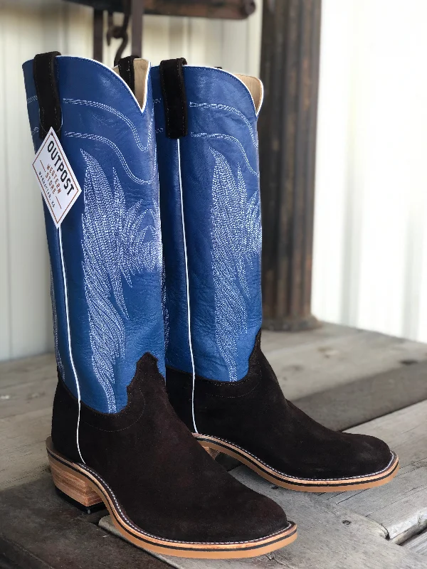 Slip-On Winter Shoes Olathe Boot Co. | Raiz Waxy Kudu Boot