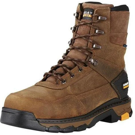 Outdoor Athletic Shoes Ariat Men's Intrepid 8" Comp Toe WP Work Boot - Rye Brown - 10020079 Outdoor Athletic Shoes Ariat Men's Intrepid 8" Comp Toe WP Work Boot - Rye Brown - 10020079