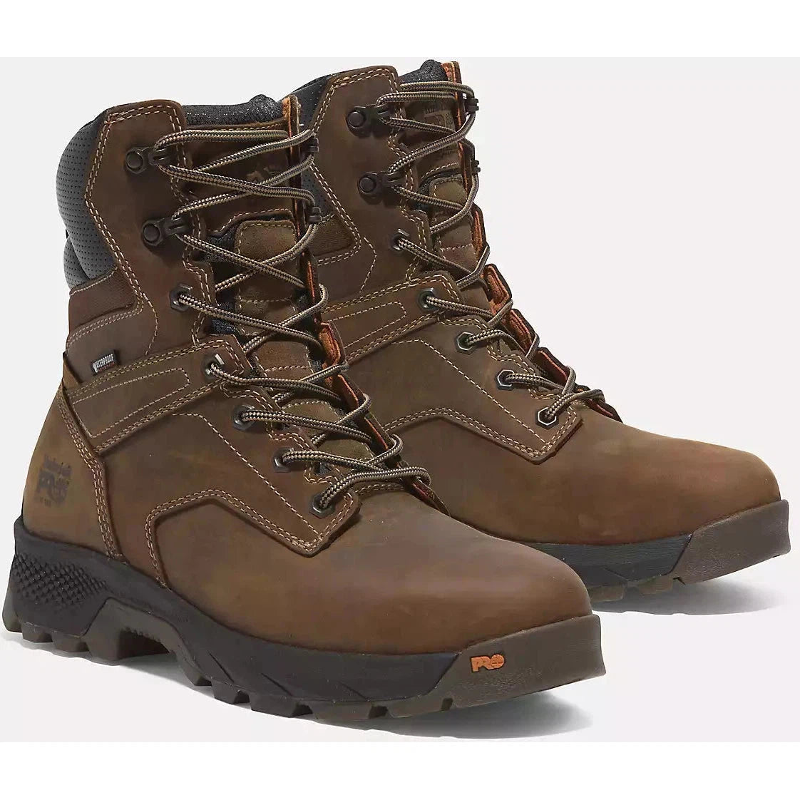 Comfortable Platform Boots Timberland Pro Men's Titan EV 8" Comp Toe WP Work Boot -Brown- TB0A66QQEM4 Comfortable Platform Boots Timberland Pro Men's Titan EV 8" Comp Toe WP Work Boot -Brown- TB0A66QQEM4