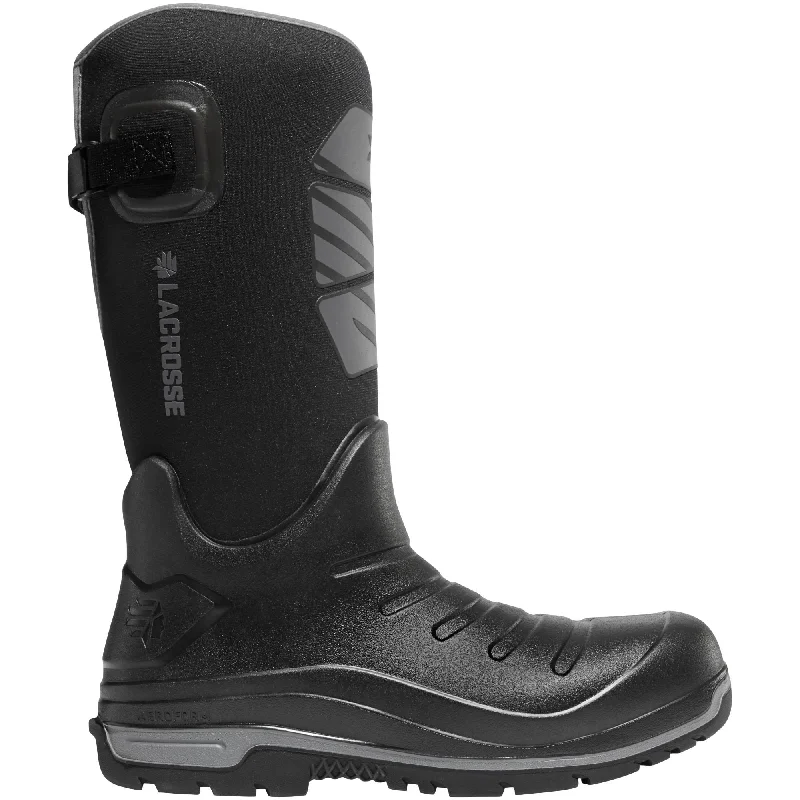 Sporty Casual Boots LaCrosse Men's Aero Insulator 14" Rubber Work Boot - Black - 664550 Sporty Casual Boots LaCrosse Men's Aero Insulator 14" Rubber Work Boot - Black - 664550