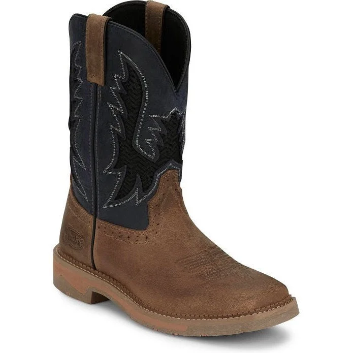 Elegant Wedding Shoes Justin Men's Bolt 11" Square Toe Western Work Boot -Tan- SE4114 Elegant Wedding Shoes Justin Men's Bolt 11" Square Toe Western Work Boot -Tan- SE4114