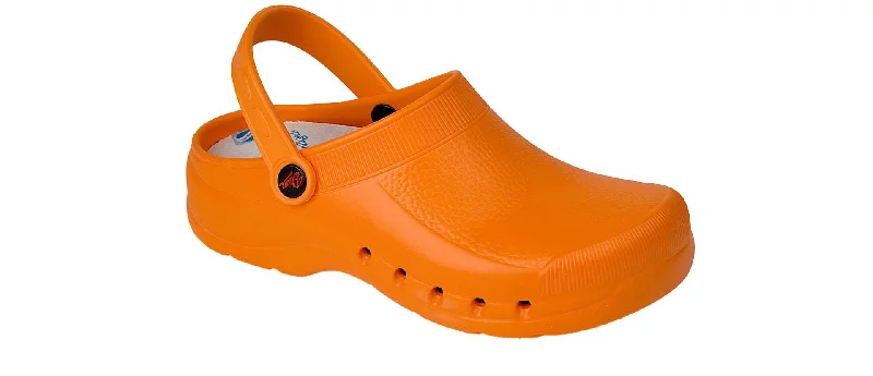 High Fashion Footwear 'EVA' Clogs ORANGE