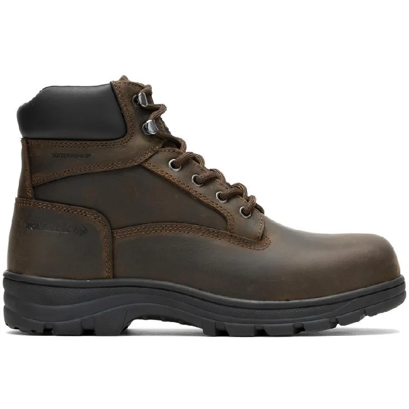 Trendy Sports Footwear Wolverine Men's Carlsbad Steel Toe WP Work Boot - Brown - W231123 Trendy Sports Footwear Wolverine Men's Carlsbad Steel Toe WP Work Boot - Brown - W231123
