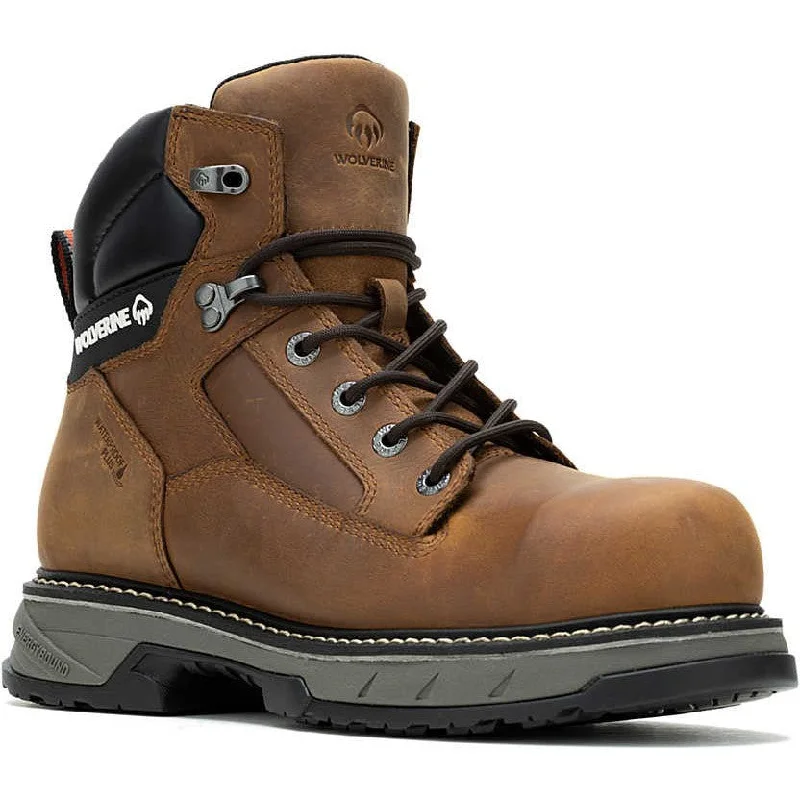 Comfortable Slippers Online Wolverine Men's Reforce 6" Carbonmax Comp Toe WP Work Boot- Cashew- W241023 Comfortable Slippers Online Wolverine Men's Reforce 6" Carbonmax Comp Toe WP Work Boot- Cashew- W241023