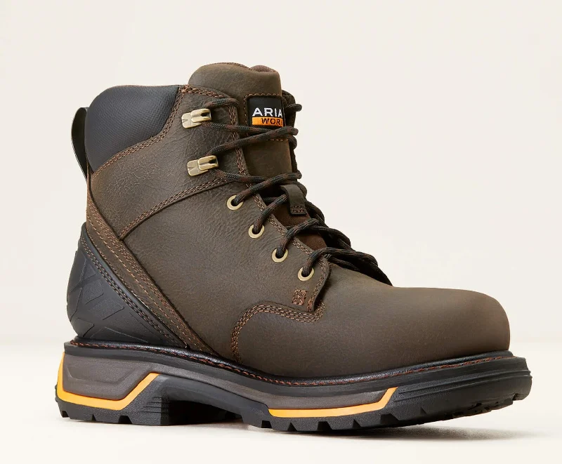 Trendy Sports Sneakers Ariat Men's Big Rig 6" Soft Toe WP Work Boot - Iron Coffee - 10042551 Trendy Sports Sneakers Ariat Men's Big Rig 6" Soft Toe WP Work Boot - Iron Coffee - 10042551