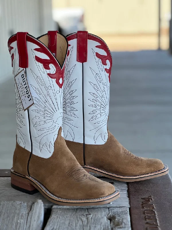 Classic Hiking Footwear Anderson Bean | Tan Newman Roughout Chicken Boot