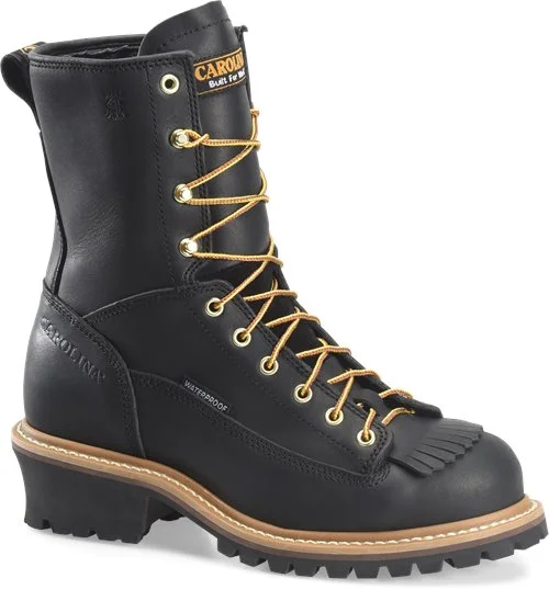 Casual Running Sneakers Carolina Men's 8" Steel Toe Waterproof Lace to Toe Logger Boot - CA9825 Casual Running Sneakers Carolina Men's 8" Steel Toe Waterproof Lace to Toe Logger Boot - CA9825