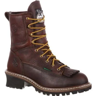 Sporty Hiking Shoes Georgia Boot Men's Steel Toe Waterproof Logger Boot