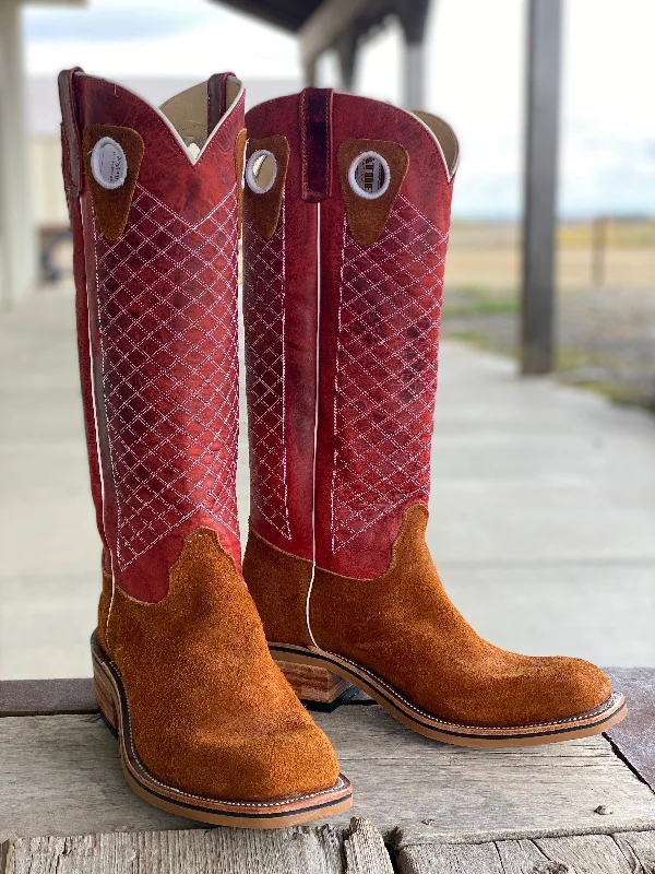 Trendy Sports Sneakers Olathe Boot Co. | Rust Crazyhorse Roughout Boot