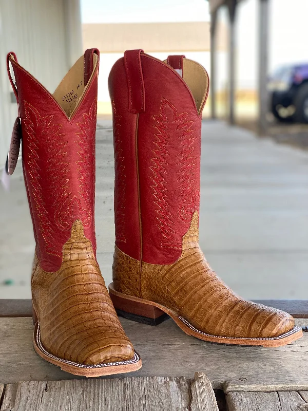 Summer Sports Shoes Anderson Bean | Tan Caiman Belly Boot