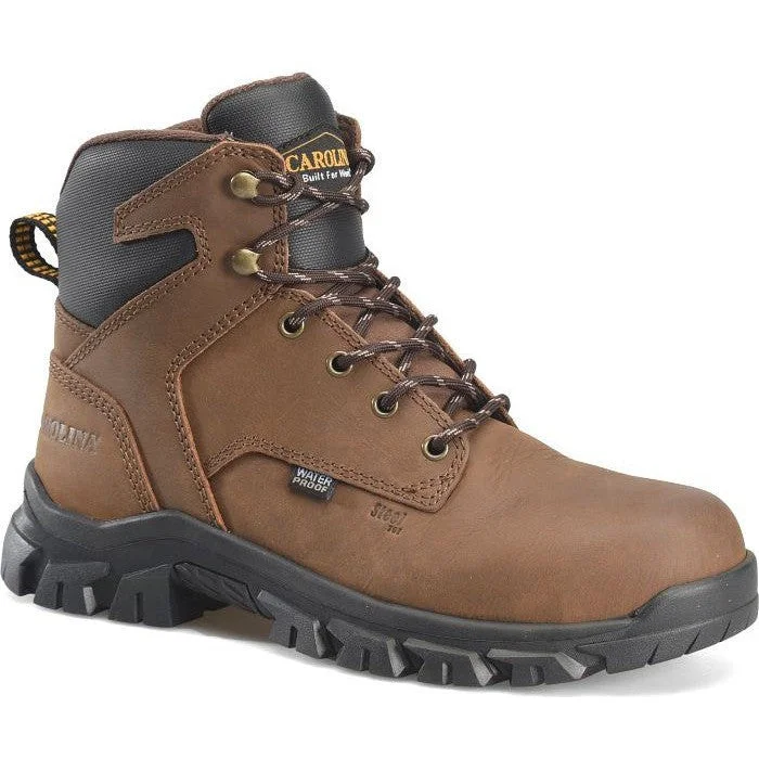 Durable Running Sandals Carolina Men's Gruntz 6" Steel Toe Waterproof Work Boot -Brown- CA3593 Durable Running Sandals Carolina Men's Gruntz 6" Steel Toe Waterproof Work Boot -Brown- CA3593