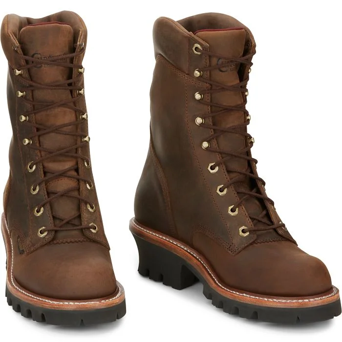 Formal Hiking Footwear Chippewa Super Dna 9" WP Logger