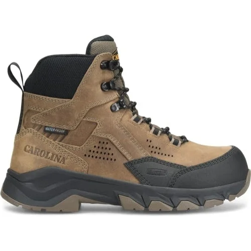 Comfortable Athletic Shoes Carolina Men's Subframe 6.5" Composite Toe Waterproof Hiker Work Boot -Brown- CA4580 Comfortable Athletic Shoes Carolina Men's Subframe 6.5" Composite Toe Waterproof Hiker Work Boot -Brown- CA4580