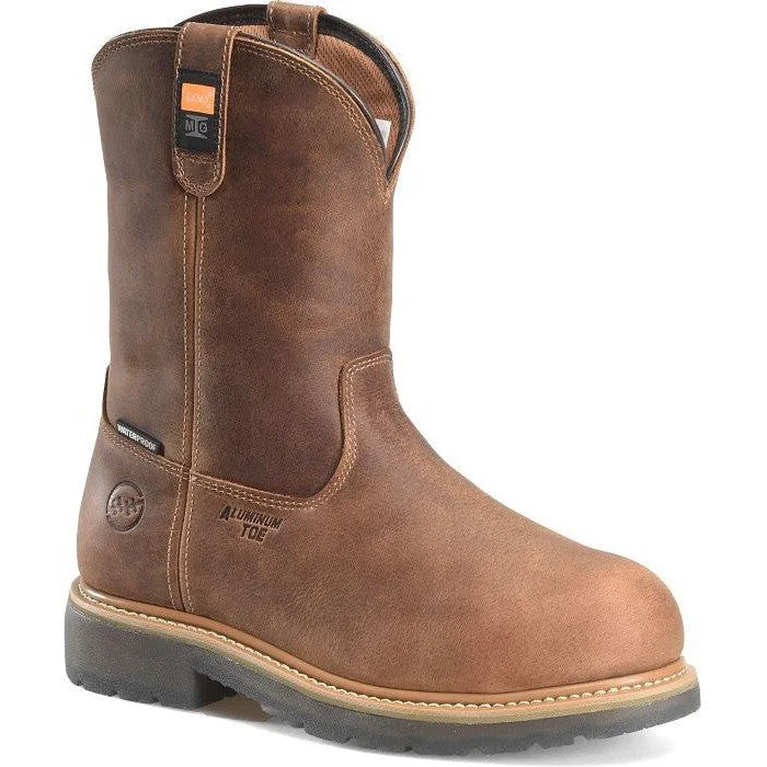 Cozy Casual Shoes Double H Men's Boss 10" Alloy Toe Waterproof Wellington Work Boot -Brown- DH4156 Cozy Casual Shoes Double H Men's Boss 10" Alloy Toe Waterproof Wellington Work Boot -Brown- DH4156