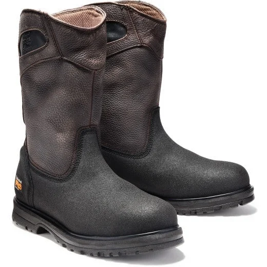 Designer Work Shoes Timberland Pro Men's Powerwelt ST Slip Resist Work Boot -Brown- TB153522210 Designer Work Shoes Timberland Pro Men's Powerwelt ST Slip Resist Work Boot -Brown- TB153522210
