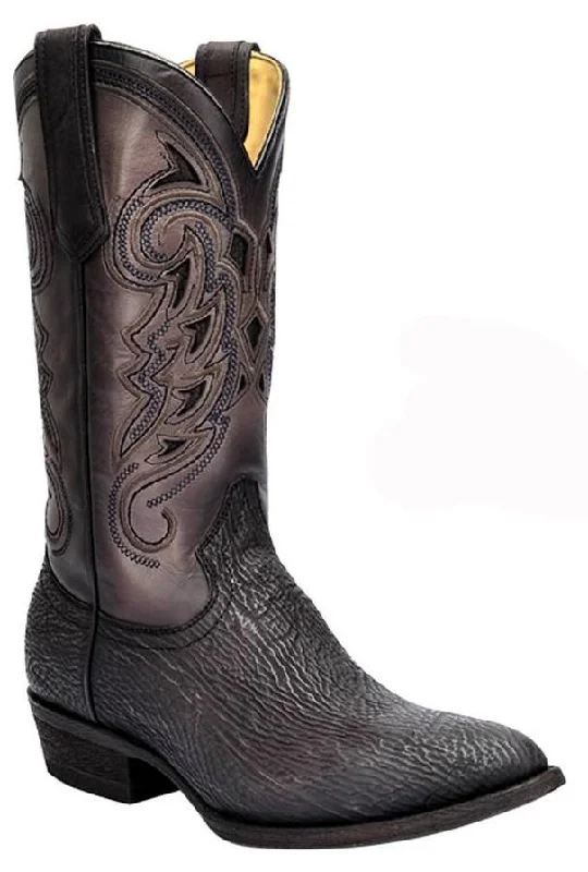 Classic Hiking Footwear Corral Men's Black Shark Western Boots C3057