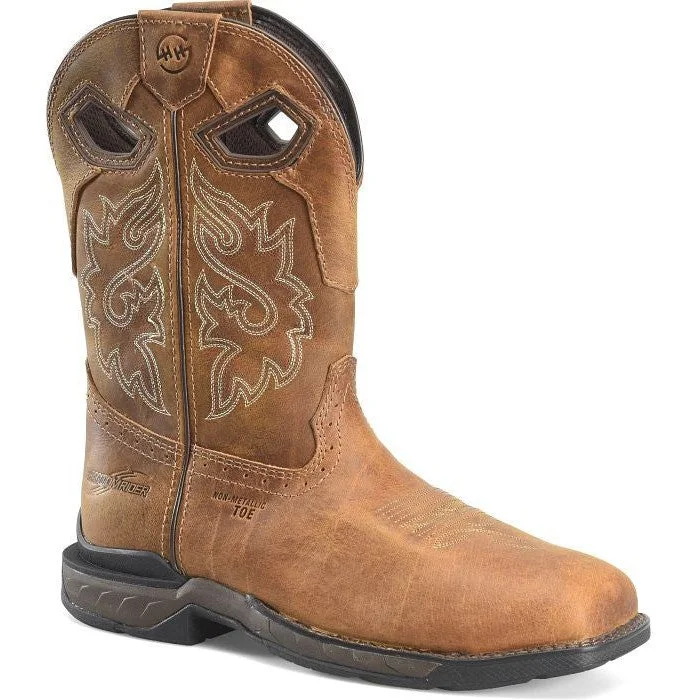 Stylish Work Sneakers Double H Men's Phantom Rider Lonetree 11" Comp Toe Western Work Boot -Brown- DH5432 Stylish Work Sneakers Double H Men's Phantom Rider Lonetree 11" Comp Toe Western Work Boot -Brown- DH5432
