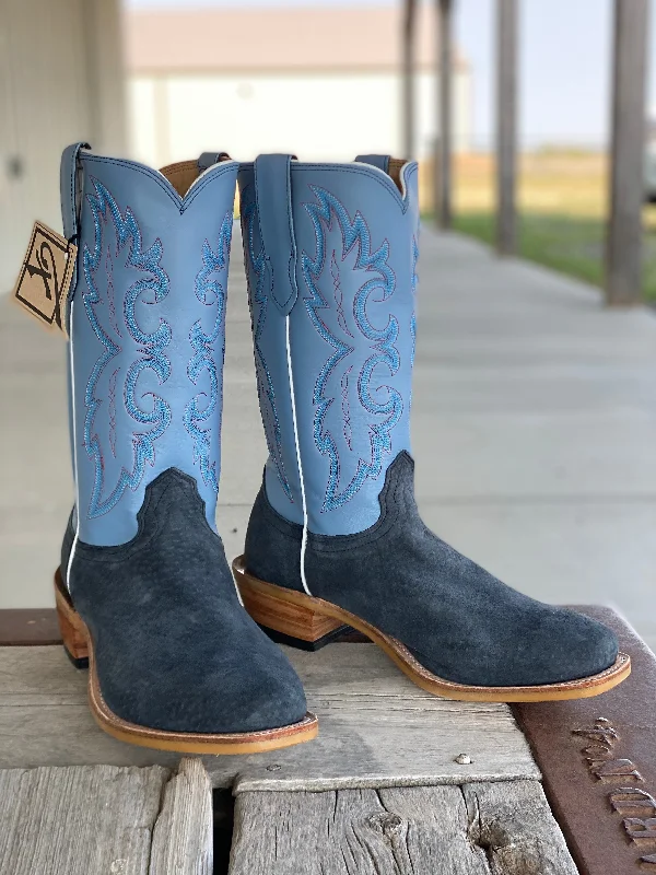 Comfortable Running Sneakers Fenoglio Boot Co. | Navy Carpincho Boot