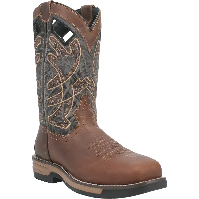 Trendy Formal Shoes Laredo Sherpa (Broad Square Toe) - Men's Leather Cowboy Work Boot Trendy Formal Shoes Laredo Sherpa (Broad Square Toe) - Men's Leather Cowboy Work Boot