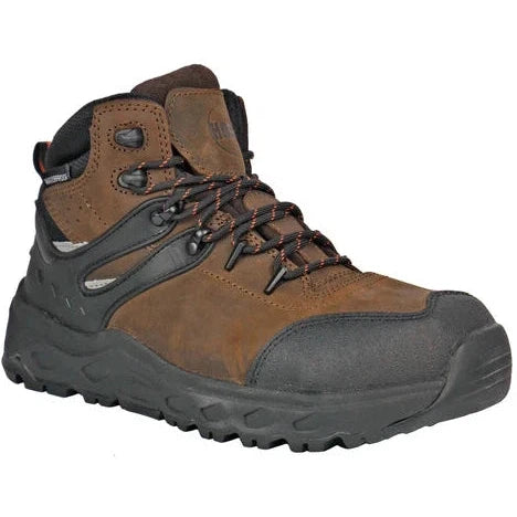 Casual Sandals Collection Hoss Men's Stomp Oblique Toe Waterproof Slip Resist Work Boot - Brown 60203 Casual Sandals Collection Hoss Men's Stomp Oblique Toe Waterproof Slip Resist Work Boot - Brown 60203