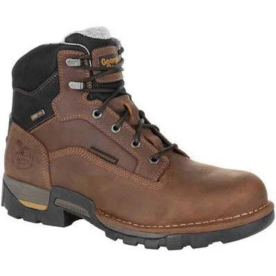 Trendy Formal Shoes Georgia Men's Eagle One 6" Soft Toe WP Work Boot - Brown - GB00312 Trendy Formal Shoes Georgia Men's Eagle One 6" Soft Toe WP Work Boot - Brown - GB00312