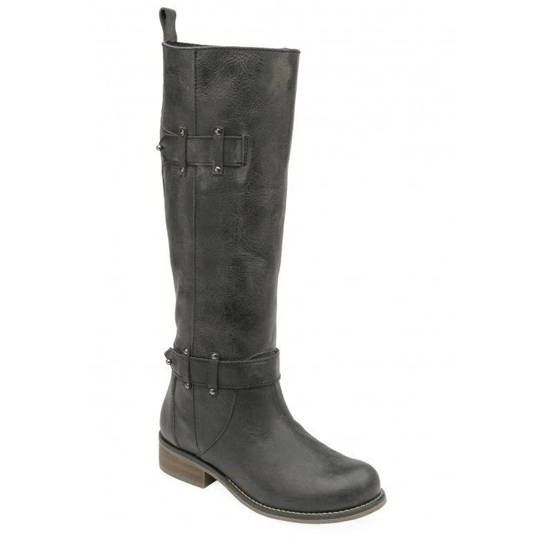 Vintage Boots Collection Corral Women's Black Tall Top Boot P5023