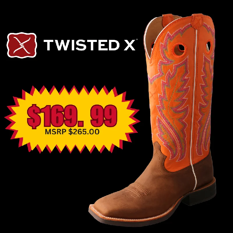 Leather Sandals For Sale Men's Twisted X 16" Buckaroo Boots