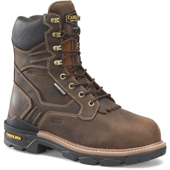 Winter Hiking Sneakers Carolina Men's 8" Contestor Waterproof Insulated Composite Toe Work Boot - CA7838 Winter Hiking Sneakers Carolina Men's 8" Contestor Waterproof Insulated Composite Toe Work Boot - CA7838