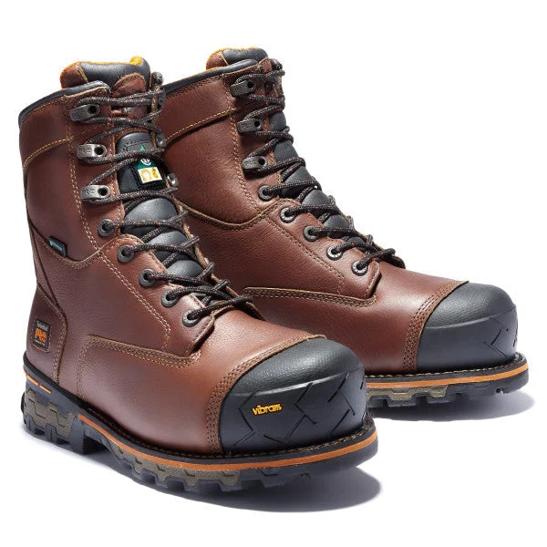 Stylish Running Sneakers Timberland Pro Men's Boondock 8" Comp Toe WP Work Boot -Brown- TB189646214 Stylish Running Sneakers Timberland Pro Men's Boondock 8" Comp Toe WP Work Boot -Brown- TB189646214