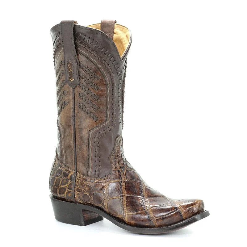 Winter Hiking Sneakers Corral Men's Jeremiah Alligator Cowboy Boot A3473