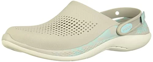 High Quality Sneakers Crocs Unisex LiteRide 360 Marbled Clog Holzschuh, Pearl White/Multi, 43 EU