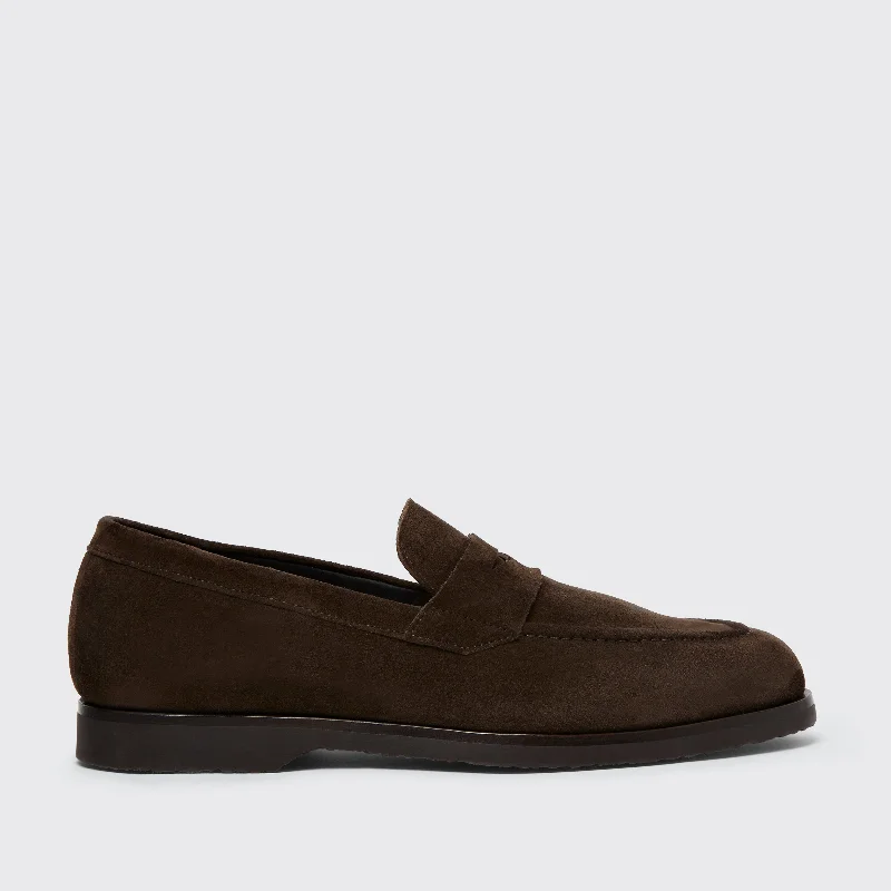 Luxury Sneakers For Sale Beck G Suede Espresso