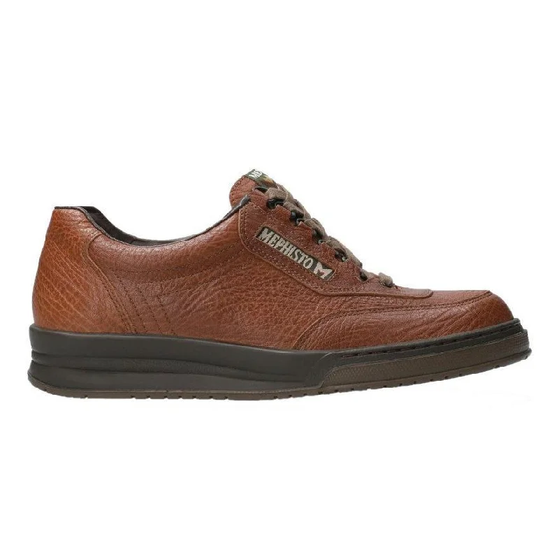 Durable Sports Sneakers Mephisto Men's Match Tan Grain