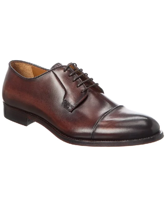 Trendy Sports Footwear Antonio Maurizi Cap Toe Leather Oxford